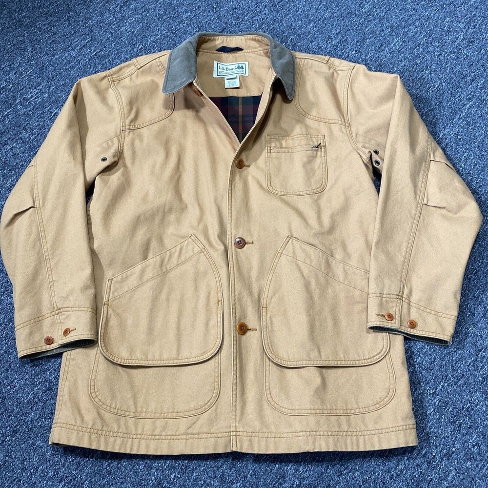 L.L. Bean Canvas Lined Field Jacket 0JV69 Men's Size Large